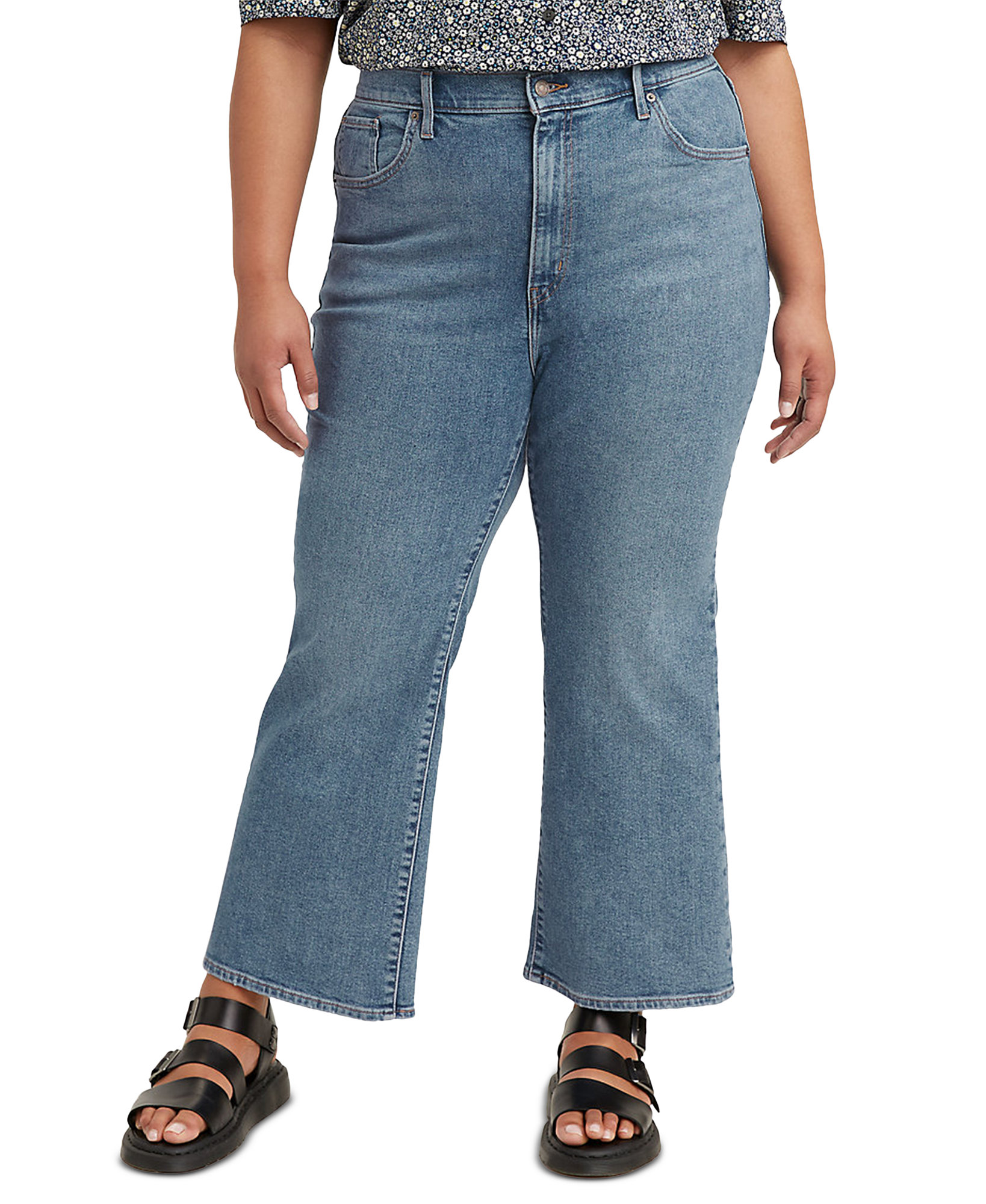 Levi's Women's Plus Size Flare-Leg Jeans (16W, Nip At The Bud Plus)  195339942777 | eBay